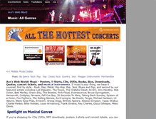 Tablet Screenshot of music.aceswebworld.com